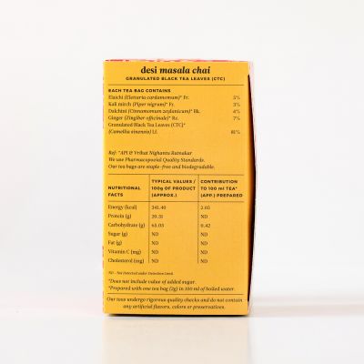 Butterfly Ayurveda: Desi Masala Chai - 40 gms