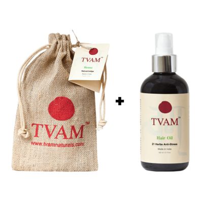 TVAM: Hair Tonic - Henna with Black Henna