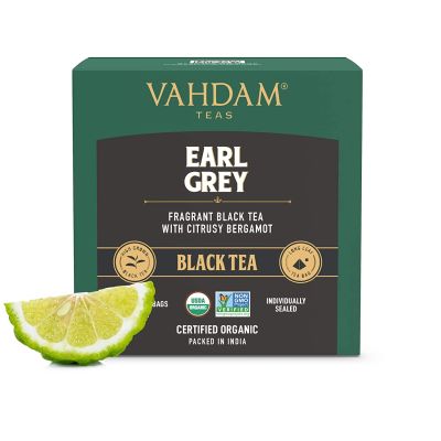 Vahdam Teas: Earl Grey Citrus Black Tea 30gm