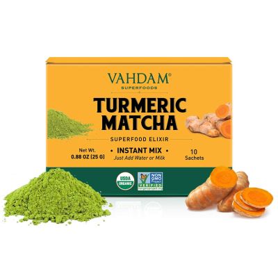 Vahdam Teas: Turmeric Matcha Superfood Elixirs 25gm