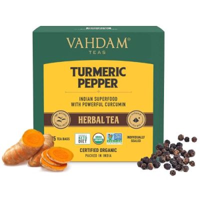 Vahdam Teas: Turmeric Pepper Tea 30gm