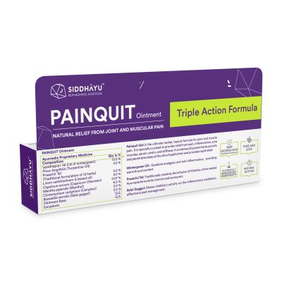 Siddhayu: Pain Quint Ointment For Muscular Pain - 30gm