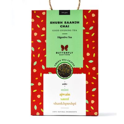 Butterfly Ayurveda: Shubha Saanjh Chai - 100 gms