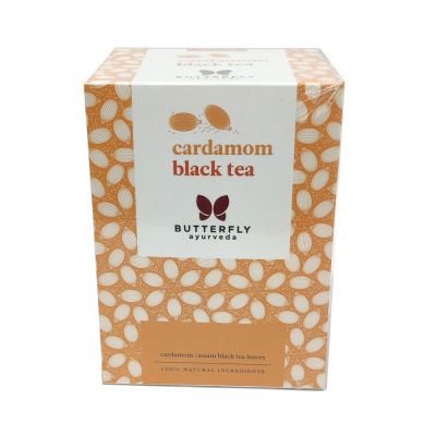 Butterfly Ayurveda: Cardamom Black Tea - 40 gms