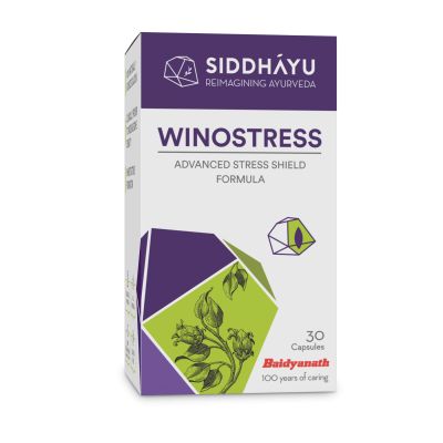 Siddhayu: Winostress For Body, Mind Relaxation - 30 Caps