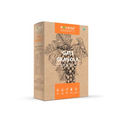 Nourish Organics: Oats Granola - 300 gm