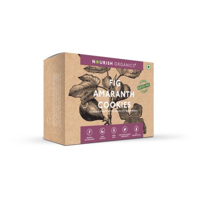 Nourish Organics: Fig Amaranth Cookies - 125 gm