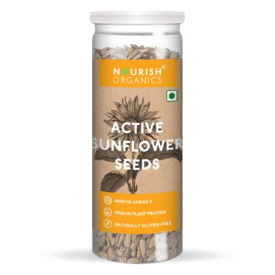 Nourish Organics: Active Sunflower Seeds - 150gms