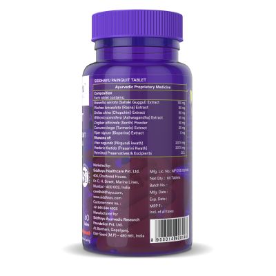 Siddhayu: Pain Quint For Bone Strength - 60 Tabs
