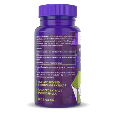 Siddhayu: Winostress For Body, Mind Relaxation - 60 Caps