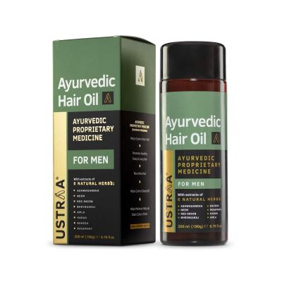 Ustraa: Ayurvedic Hair Oil for hair wellness - 200 ml