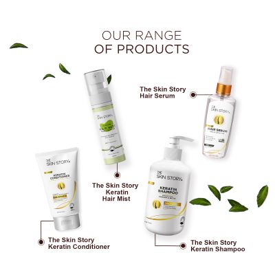 The Skin Story: Keratin Conditioner - For Damaged Hair - 250gm