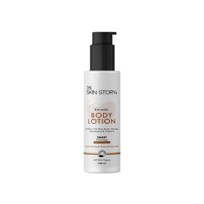The Skin Story: Keratin Body Lotion , Smart Technology , UV Protection - 100 ml