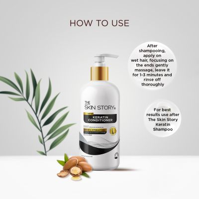 The Skin Story: Keratin Conditioner - For Damaged Hair - 250gm