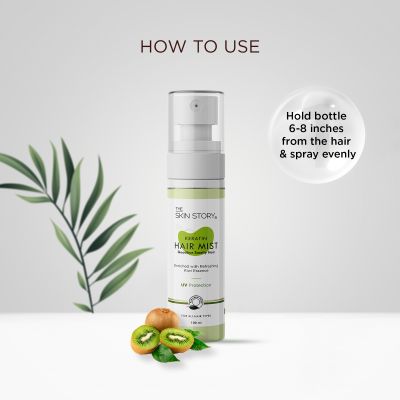 The Skin Story: Hair Mist with Kiwi Extract - UV Protection - 100 ml