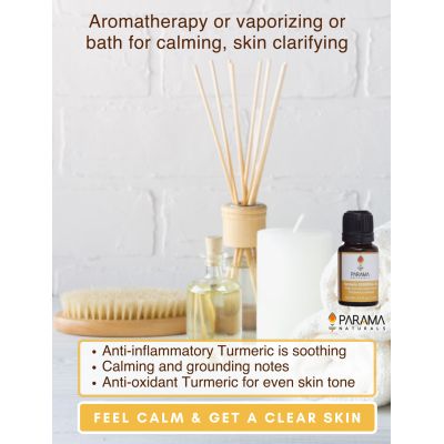 Parama Naturals: Turmeric Essential Oil - 15 ml