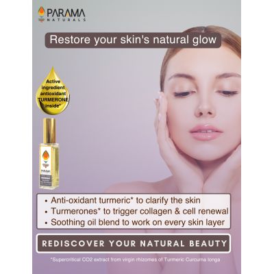 Parama Naturals: Lavender-Turmeric Overnight Face Oil
