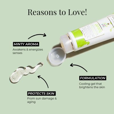 Nourish Mantra: Cucumber Mint Upvan Facial Cleanser - 70gm