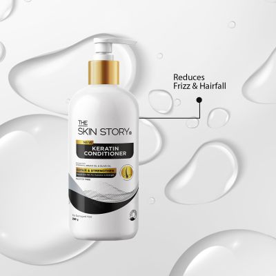 The Skin Story: Keratin Conditioner - For Damaged Hair - 250gm