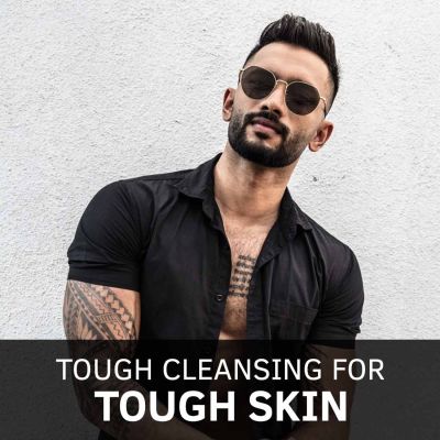 Ustraa: Activated Charcoal Face Scrub for toxin removal - 100g