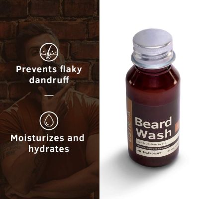 Ustraa: Anti dandruff Beard Wash - 60 ml