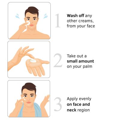 Ustraa: De-Tan Face Cream for tan removal - 50g