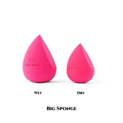 Boujee Beauty: 1xSmall Sponge + 1XLarge Sponge (Pink), S01P
