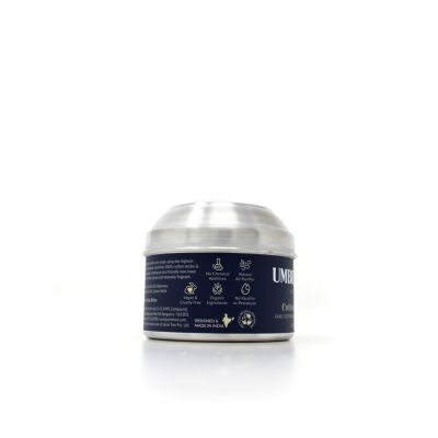 Umbr Tree: Cotton Musk Traveller Candle, Handpoured - 150gm, 30hrs