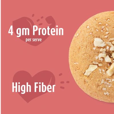 Gladful: Cashew Protein Cookies for kids and families Cookies - 80 g x 4