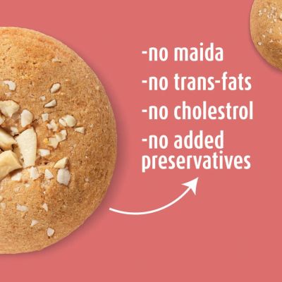 Gladful: Cashew Protein Cookies for kids and families Cookies - 80 g x 4