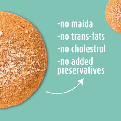 Gladful: Coconut Protein Cookies for kids and families Cookies - 80 g x 4