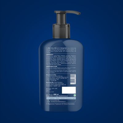 The Beard Story: Mens 2-in-1 Energy Blast , Hair & Body Wash - 200 ml