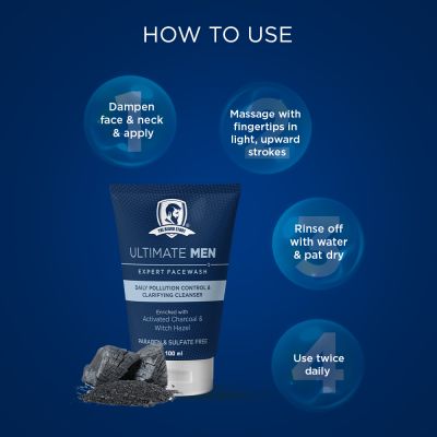 The Beard Story: Ultimate Men Expert Face Wash - 100gm