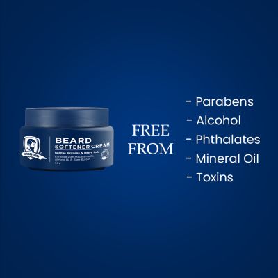 The Beard Story: Beard Softener Cream - 50 gm