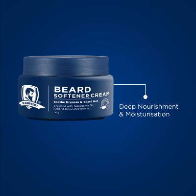 The Beard Story: Beard Softener Cream - 50 gm