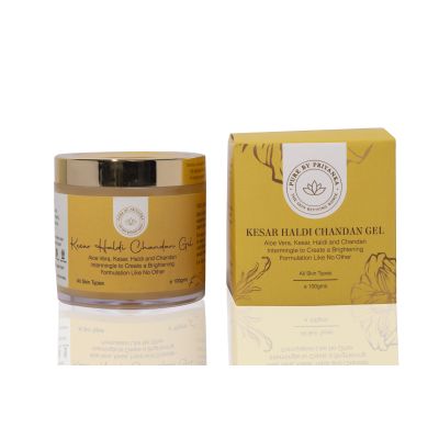Pure by Priyanka: Kesar Haldi Chandan Gel - 100 gm
