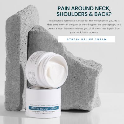 Detoxie: Strain Relief Cream - 50gm