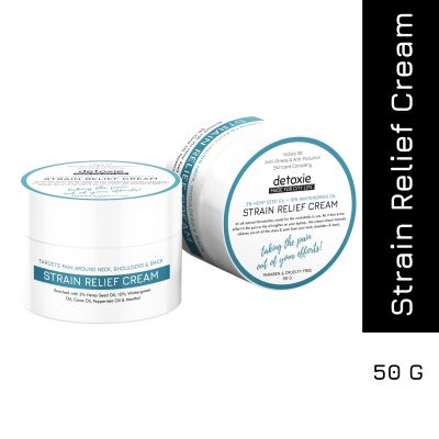 Detoxie: Strain Relief Cream - 50gm