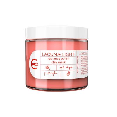 Lacuna Light: Brightening & Exfoliating Clay Mask with Glycolic Acid- 100 gm
