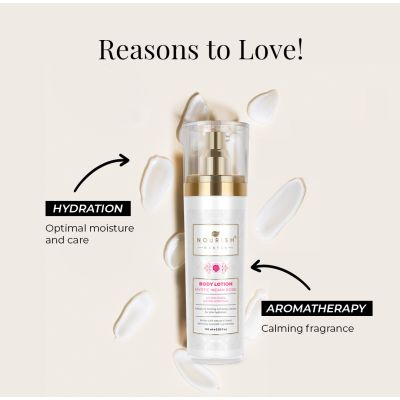 Nourish Mantra: Mystic Indian Rose Body Lotion - 100 ml
