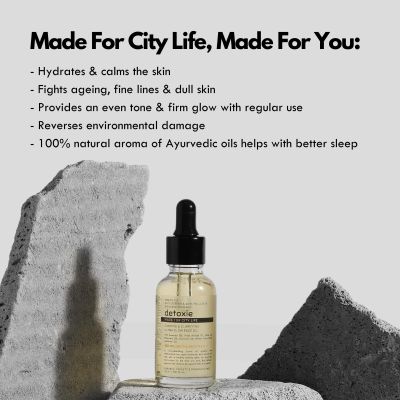 Detoxie: Calming & Clarifying Ultra Glow Face Oil - 30ml