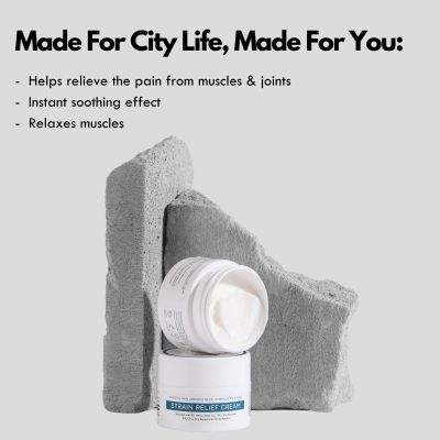 Detoxie: Strain Relief Cream - 50gm