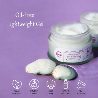 Lacuna Light: Oil Free Gel Moisturizer with Niacinamide, Blue Light Protect - 50 gm
