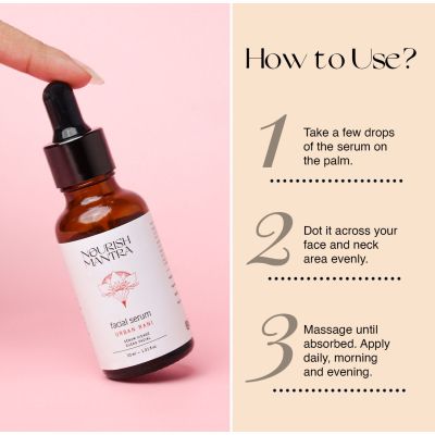 Nourish Mantra: Urban Rani Facial Serum- 30 ml