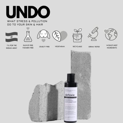 Detoxie: Frizz Control & Hard Water Repair Hair Conditioner - 200ml