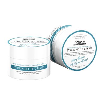 Detoxie: Strain Relief Cream - 50gm