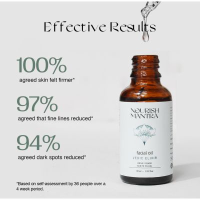 Nourish Mantra: Vedic Elixir 8-in-1 Rejuvinating Facial Oil- 30 ml