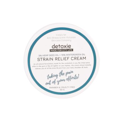 Detoxie: Strain Relief Cream - 50gm