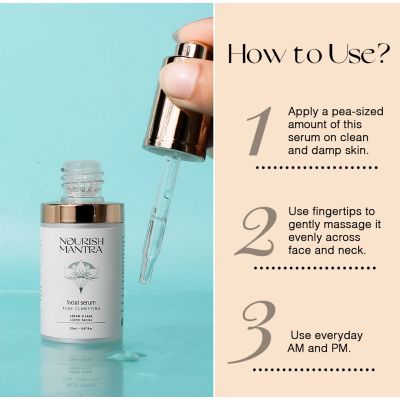 Nourish Mantra: Acne Clarifying Serum- 20 ml
