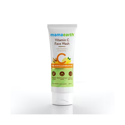 Mamaearth: Vitamin C Face Wash for glowing skin - 100ml